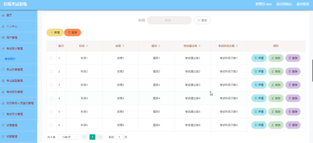 图片[2]-基于Java Web技术的在线考试系统设计与实现